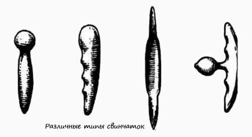 Свинчатки Различные типы свинчаток